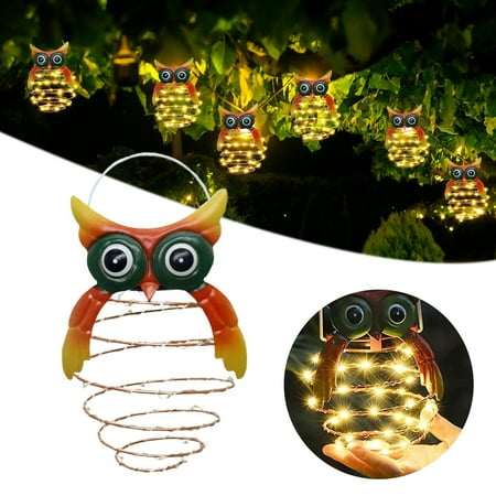 

Tbslaqlo Outdoor Backlog Garden Solar Light IP44 Rainproof Solar Chandelier Solar Bird Chandelier Decorative Light Outdoor Light Garden Decoration Porch Decoration