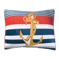 thumbnail image 1 of Fundas Decorativas Estándar Eliud Azul Marino Concord Colchas Concord AFAS046, 1 of 1