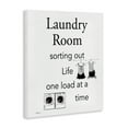thumbnail image 4 of Stupell Industries Funny Minimal Laundry Phrase Bath & Laundry Painting Wrapped Canvas Art Print Wall Art, 36 x 48, 4 of 8