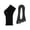 Black, variant on 2pcs UV Protection Socks for Gel Nail Lamp, Anti-Tanning Pedicure Foot Covers, Safe Skin Shield for Home Salon DIY