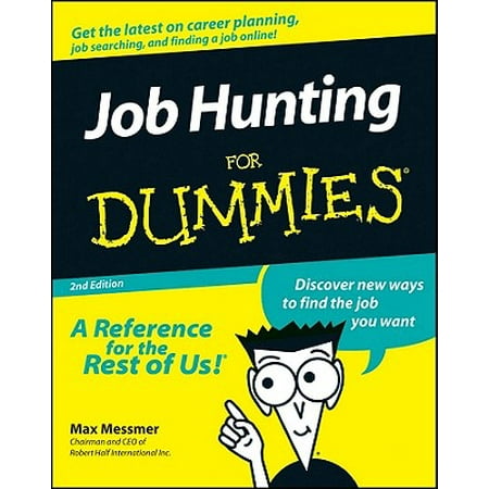 Job Hunting for Dummies. (Best Email Address For Job Hunting)