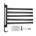 thumbnail image 2 of Swivel Towel Rack, 180 Flexibility, Ventilated Design, Versatile Hanging, Slipless Design, Punch Free Installation For Bathroom And Kitchen, 2 of 8