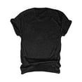 thumbnail image 6 of Womens Basic Blouses Crew Neck Solid Color Short Sleeve Loose Fit Tops 2025 Summer Trendy Casual T-Shirts, 6 of 7