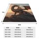 thumbnail image 3 of Balery Sky Sunset Bronze Dragon Manta de Felpa Suave y Acogedora – Cobija de Franela Aterciopelada para Cama, Lavable y Cálida para Sofá, Mascotas, Transpirable-60"x50", 3 of 7