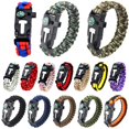 thumbnail image 4 of TFixol Paracord Pulseras al aire libre Camuflaje Multifuncional Supervivencia Emergencia 5 en 1 Pulseras para, 4 of 7