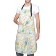 thumbnail image 3 of Goofa Funny Chicken Printed Waterproof Apron 33" Chef Aprons for Men Heavy Duty Chemical Work Apron Adjustable Bib Apron, 3 of 9