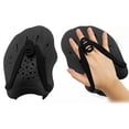 thumbnail image 1 of Swimming Hand Paddles, Non-Slip Design with Frosting for Grip, Adjustable Straps for Optimal Fit, Ideal Gift for Swimming Enthusiasts, Ergonomic Design for Enhanced Performance, 1 of 5