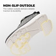thumbnail image 3 of FitVille Men's Slip-On Walking Shoes Wide Thick Sole Comfort Shoes For Foot Pain Relief with Arch Support, 3 of 6