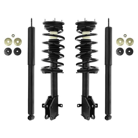 Front and Rear Suspension Strut and Shock Absorber Assembly Kit - Compatible with 2007 - 2010 Ford Edge 2008 2009