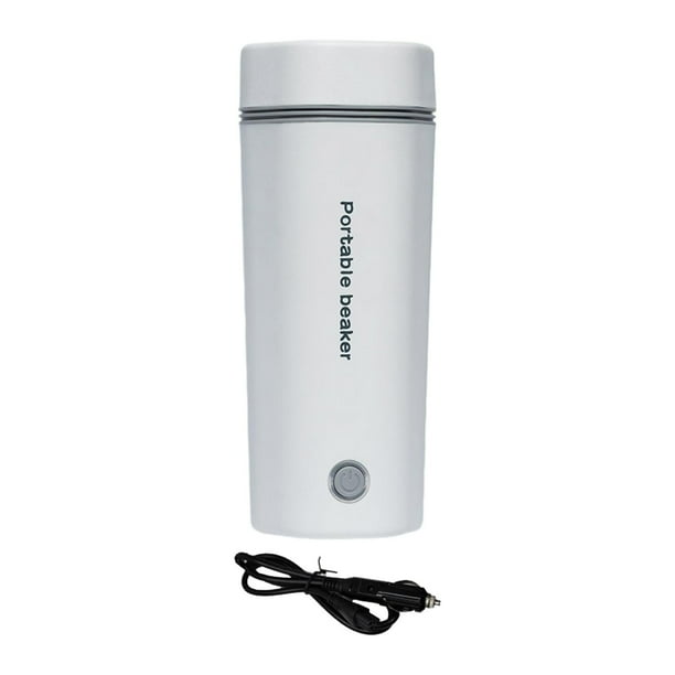 Taza calefactora para coche, Hervidor eléctrico para mantener la leche caliente, taza de café de viaje, taza de agua caliente eléctrica para té y