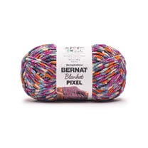 Bernat® Blanket Pixel™ #6 Super Bulky Polyester Yarn, County Fair 10.5oz/300g 191 Yards