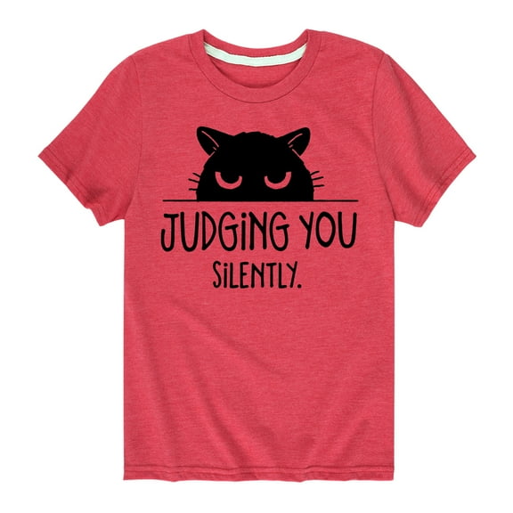 Instant Message - Judging You - Toddler And Youth Short Sleeve Graphic T-Shirt