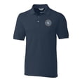 thumbnail image 2 of Men's Cutter & Buck Navy New York City FC Advantage Eco Tri-Blend Pique Polo, 2 of 3