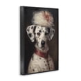 thumbnail image 3 of Stupell Industries Dalmatian with Fancy Hat Portrait Animals Painting Black Framed Art Print Wall Art, 12 x 18, 3 of 8