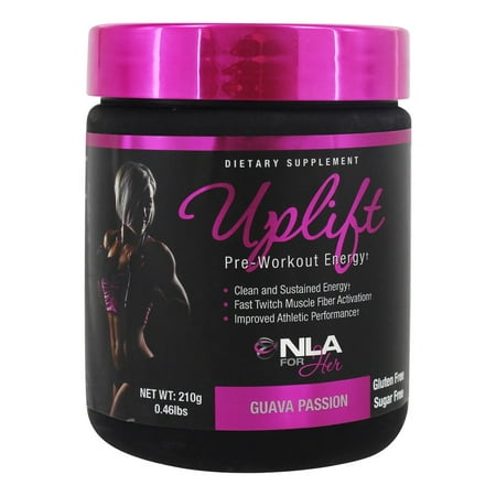 NLA For Her - Uplift Pre-Workout Energy Goyave Passion - 210 grammes