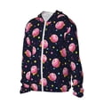 thumbnail image 2 of Gaeub Cartoon Donut Planets Men's and Women's UPF 50+ Long-Sleeved Sun Protection Clothing, Fishing Shirt Long Sleeve Zip - XX-Large, 2 of 9