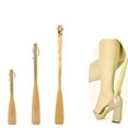 thumbnail image 2 of CRILSTYLEO 1Pack Shoeshorn Khaki Wood Durable And Portable For Men And Women For Daily Use, 2 of 8