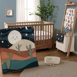 Free Shipping Disney The Lion King 3 Piece Crib Bedding Set Crib Yellow Blue Green Walmart