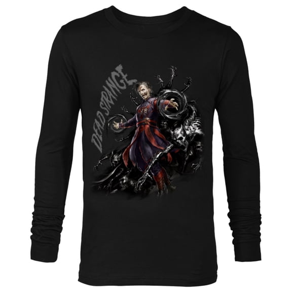 Marvel Doctor Strange Multiverse of Madness the Dead Strange - Long Sleeve T-Shirt for Men - Customized-Black