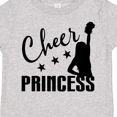 thumbnail image 3 of Inktastic Cheer Princess Cheerleading Girls Toddler T-Shirt, 3 of 4