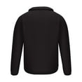 thumbnail image 4 of Tdoqot Scrub Jacket Men- Outdoor Casual with Hoods Full Zip Mens Fall Jackets Black Size XL, 4 of 4