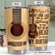 thumbnail image 2 of Vaso aislante de acero inoxidable SANDJEST Guitar de 20 oz, 2 of 7