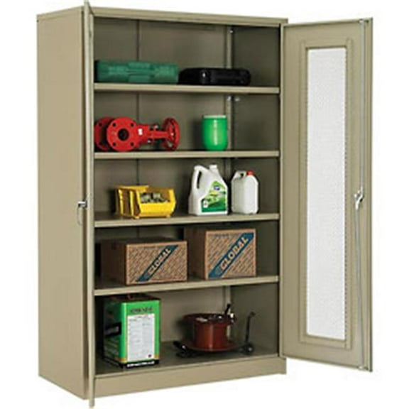 Storage Cabinet - Tan - 48 x 24 x 78 in.
