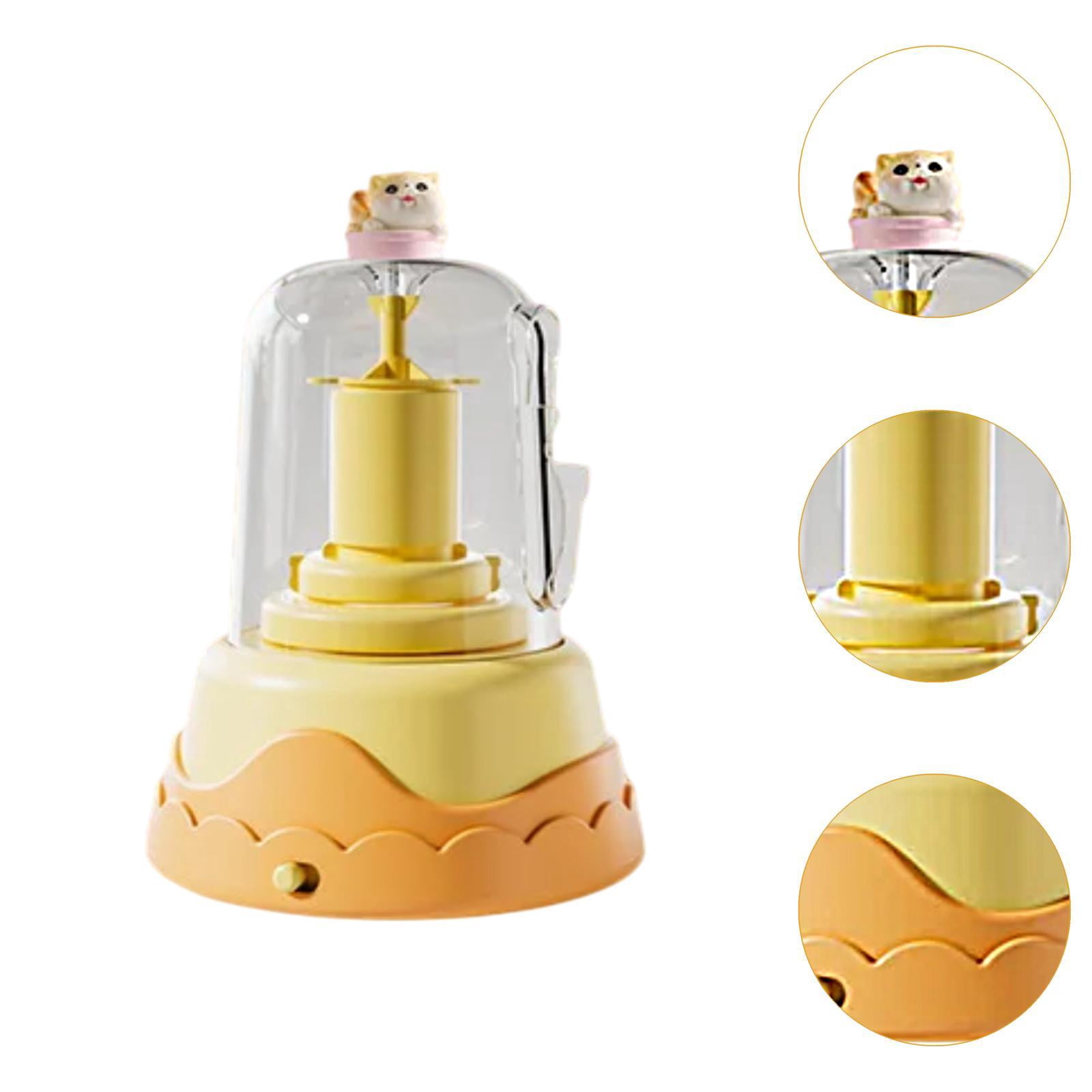 FVDPWYE Electric Pottery Wheel for Kids Complete Kit Educational Toy Pottery Machine for Yellow