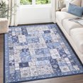 thumbnail image 2 of Area Rugs Machine Washable Rug Boho Rugs for Living Room Bedroom Area Rug Soft Large Vintage Bohemian Rugs Distressed Area Rug Non Slip Low Pile Floor Carpet, 2*3/2*6/3*5/4*6/5*7/6*9/8*10/9*12 ft, 2 of 8