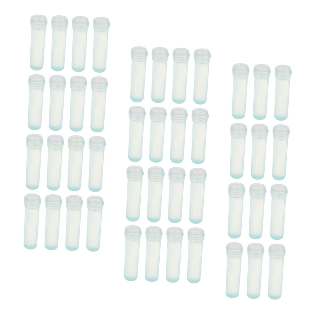 BESTYASH 90Pcs Portable Flower Nutrition Tubes Lightweight Plastic Vials for Fresh Flowers