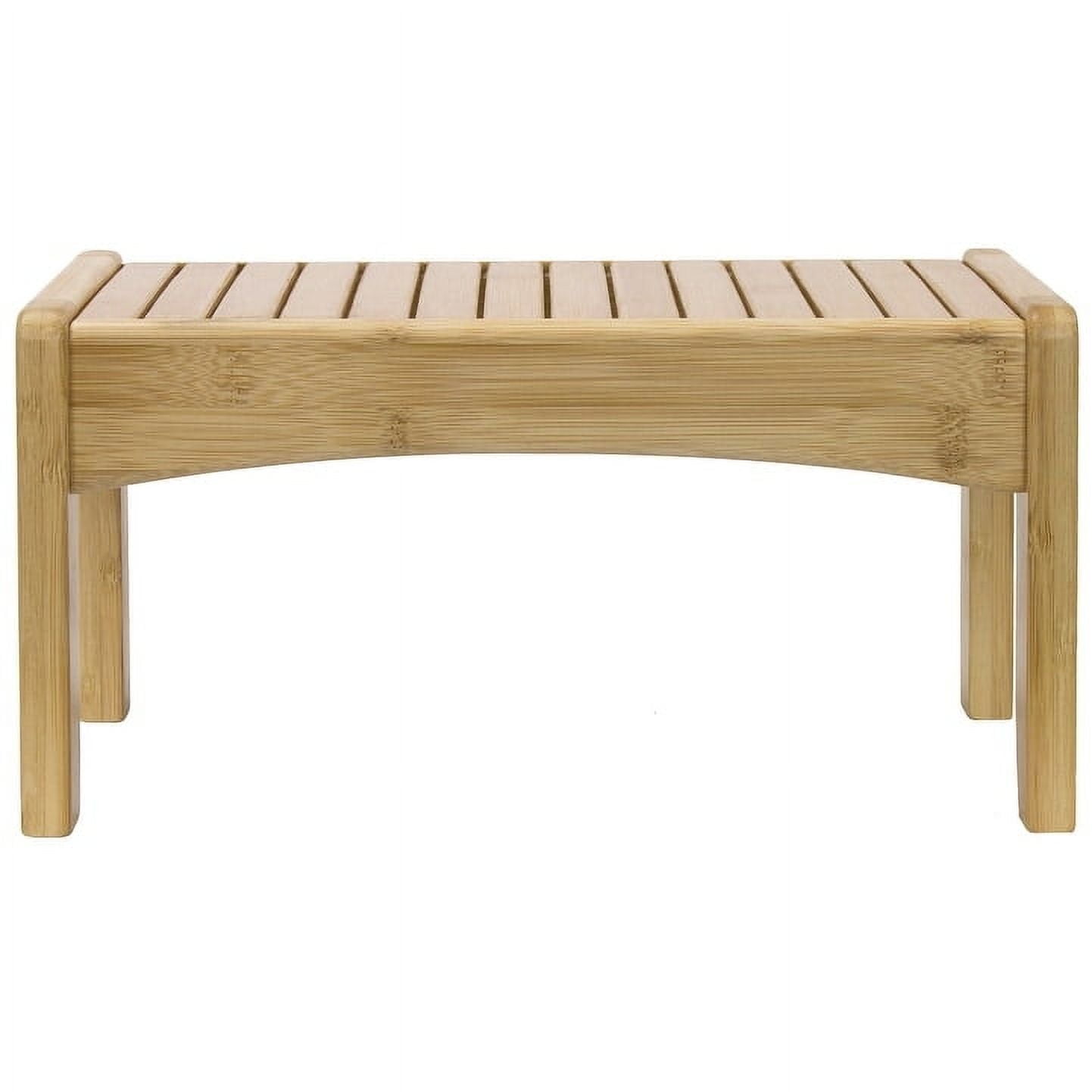 Small Bamboo Step Stool - Wooden Foot Rest Stool & Potty Training Stool for Kids Toddlers