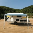 thumbnail image 4 of ALEKO Auvent RV Rétractable 15X8 ft Patio Camping Vinyle Imperméable à l'Eau Canopée Bleu, 4 of 12