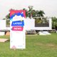 thumbnail image 4 of 1 juego de soporte para carteles: soporte enrollable de 80 x 200 cm para ferias, eventos comerciales y publicidad. Soporte de suelo para carteles., 4 of 8