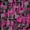 Watercolor 10, variant on Manfei Abstract Watercolor Brushstroke Twin Comforter Sets, Neon Pink Black Gray Ombre Bedding Set, Black Reversible 2 Pieces, 1 Comforter and 1 Pillowcase