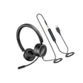 thumbnail image 1 of keepw Casque PC Haut-Parleur d'Affaires Fournitures de Bureau Finition Soignée Casque de Réunion Réglable Flexible Petit Microphone, 1 of 6