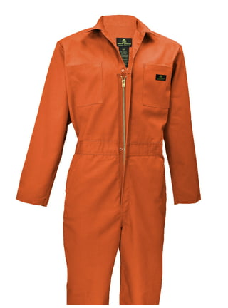 Natural Uniforms Short Sleeve Coverall 399 ( Orange, Medium ) - Walmart.com