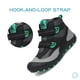 thumbnail image 4 of Botas de senderismo Mishansha para niños, transpirables, ligeras, negro/verde/gris, 4 of 6