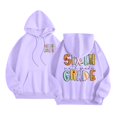 thumbnail image 3 of Chandail à Capuche pour Femmes avec Graphique Enseignant Manches Longues Design Quotidien Décontracté et Confortable pour Automne et Hiver, 3 of 4