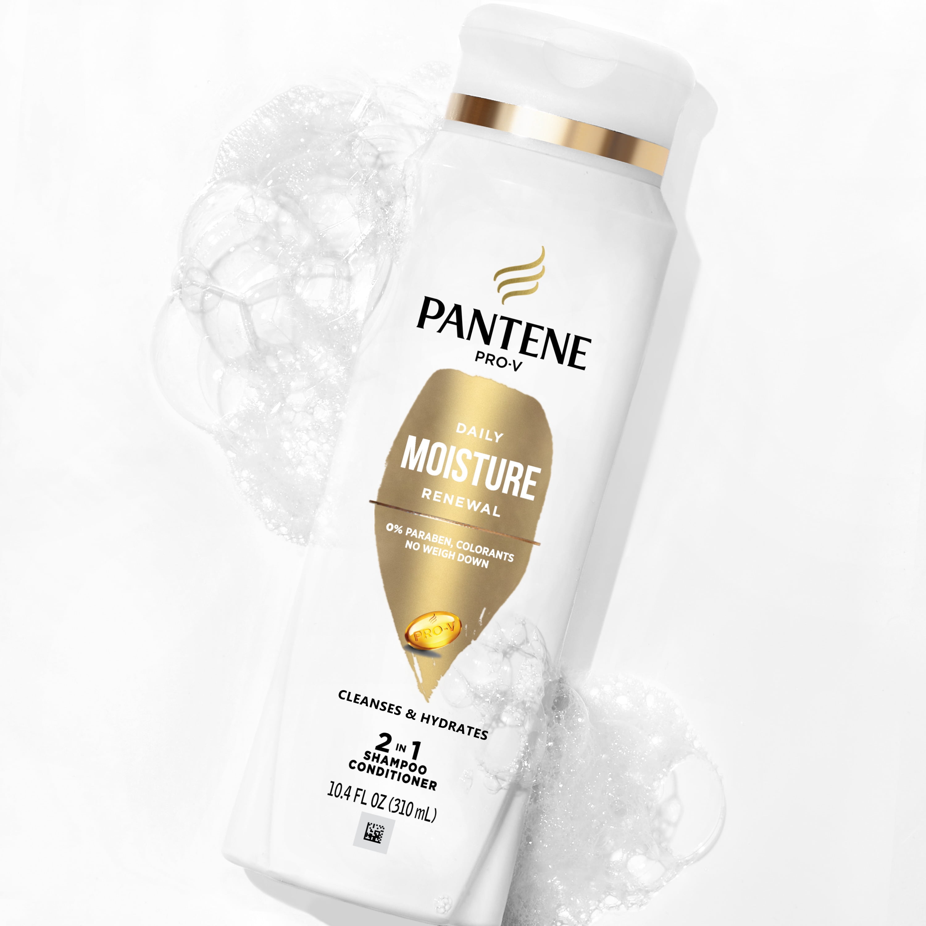 Pantene Pro-V Daily Moisture Renewal 2 in 1 Shampoo and Conditioner, All Hair Types, 10.4 fl oz