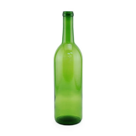 Green Glass Bordeaux Bottle 12 per Case (750 ml | 26.4 oz)