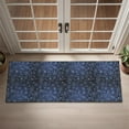 thumbnail image 2 of Dark Blue Christmas Snowflake Pattern Door Rugs,Washable Non Slip Door Mats Indoor,Decorative Door Mats,Entry Mat Indoor for Entrance,Bedroom,Kitchen,Bathroom,16"x47", 2 of 6