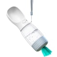 thumbnail image 1 of Botella de agua para perros con dispensador de bolsas para excrementos, botella de agua portátil de viaje para perros, perfecta para caminar y hacer senderismo., 1 of 5