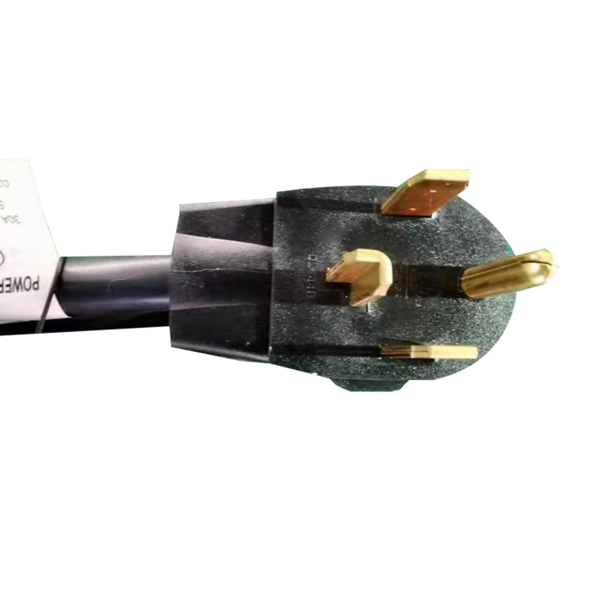 Equator Advanced Appliances 4-Wire Dryer Equator 30A 6 ft 4-Prong Dryer Power Cord Black