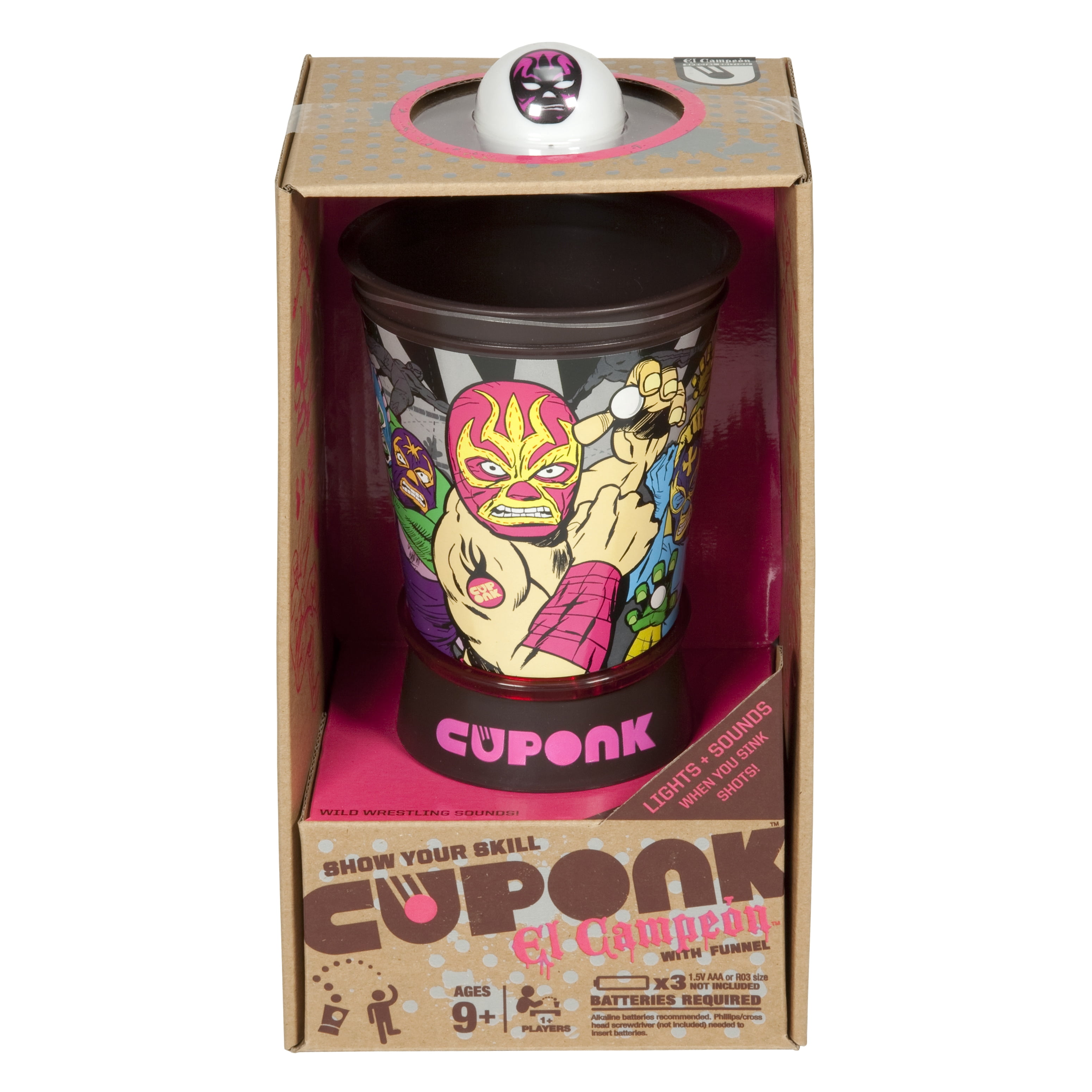 Hasbro Cuponk, El Campeon Game, for 1 or more players, ages 9 and