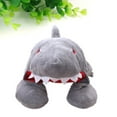 thumbnail image 2 of GOOHOCHY Forma de tiburón Almohada para el cuello con capucha Novedad Sombrero de tiburón Sombrero de tiburón lindo Accesorios de ropa de cosplay divertidos Almohada de viaje Juguete de peluche Apoyos, 2 of 7