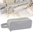 thumbnail image 3 of Preplabs Pencil Pouch - Double Layer Storage Box, Compartment Design for Stationery Cosmetics Multi-Purpose Case, 3 of 10