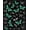 Black, Pattern 3, variant on ODIKA 4x6 Machine Washable Non-Slip Area Rug, Botanical Winged Creatures Tapestry High Traffic Rug, Black, 574821
