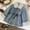 Blue, variant on Liyamei Girls Lined Denim Jacket Warm Long Coat Winter Outerwear Soft Comfortable Kids Fashion Top Toddler Outerwear For Girls 2 To 8 Years Girls Waterproof Winter Jacket Size 3-4 Years