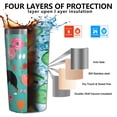 thumbnail image 3 of Australian Shepherd Dog and Flower 10oz Tumblers Stainless Steel Tumbler with Lid and Straw,Vacuum Insulated Double Wall Travel Tumbler Cups with Cleaning Brush for Coffee, Tea, 3 of 4