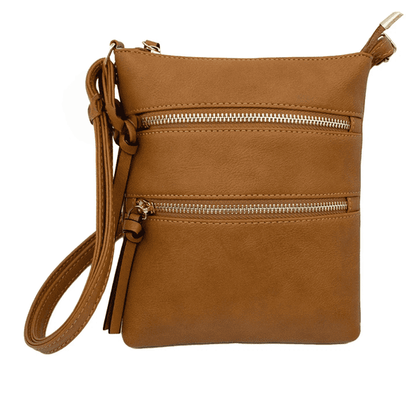 Women Crossbody Purses Small Shoulder Bag with Multi Pocket Extra Long Strap FREE GIFT FOR YOU